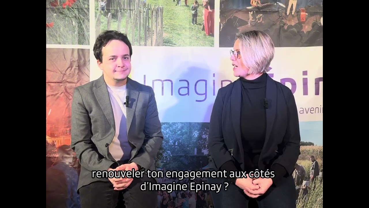 Imagine Epinay - Les portraits : Nathan Fabbro et Sophie Hédoire