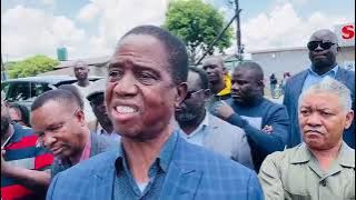 Edgar Chagwa Lungu breaths fire at police