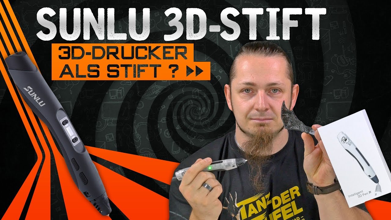 SUNLU 3D PEN 🔬 3D-Drucker als Stift? [Review, Technik, German, Deutsch] testbericht nokia 5