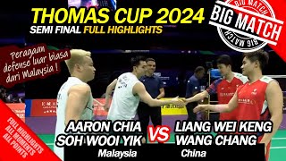 Thomas Cup 2024    Aaron Chia / Soh Wooi Yik vs Liang Wei Keng / Wang Chang  Semi Final