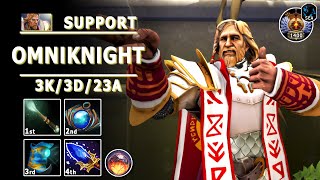 Omniknight Soft Support | 7.31b | Pos 4 Omni Guide | Dota 2 Immortal Gameplay screenshot 2