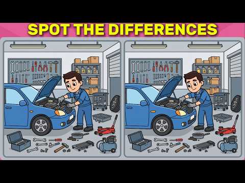 [Spot the Difference] 5 Fun Puzzles, 15 Hidden Changes [Daily Brain Exercise] Find the Differences