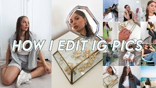 HOW I EDIT MY INSTAGRAM PICTURES & make them fit the Instagram crop! screenshot 5