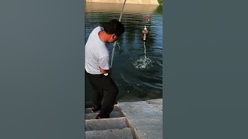 Cần câu máy đứng 3,6 mét, siêu cứng, câu lục, câu lăng xê, câu cá biển đến 30kg #5 #shorts  #fishing