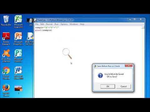 Python Tutorial-Indexing,concatenation,slice (Bisaya Version)