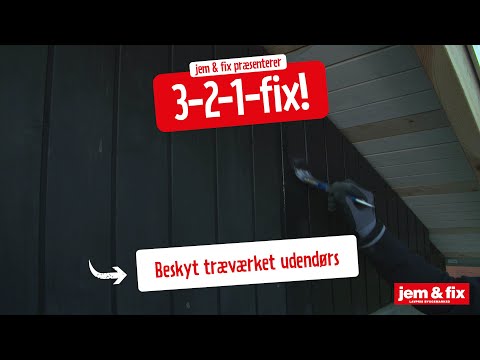 Video: Beskytter udvendig plet træ?