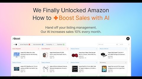 XBoost Demo: AI Amazon Listing Optimization Tool