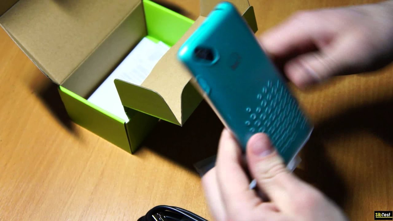 Распаковка Micromax D303 Bolt