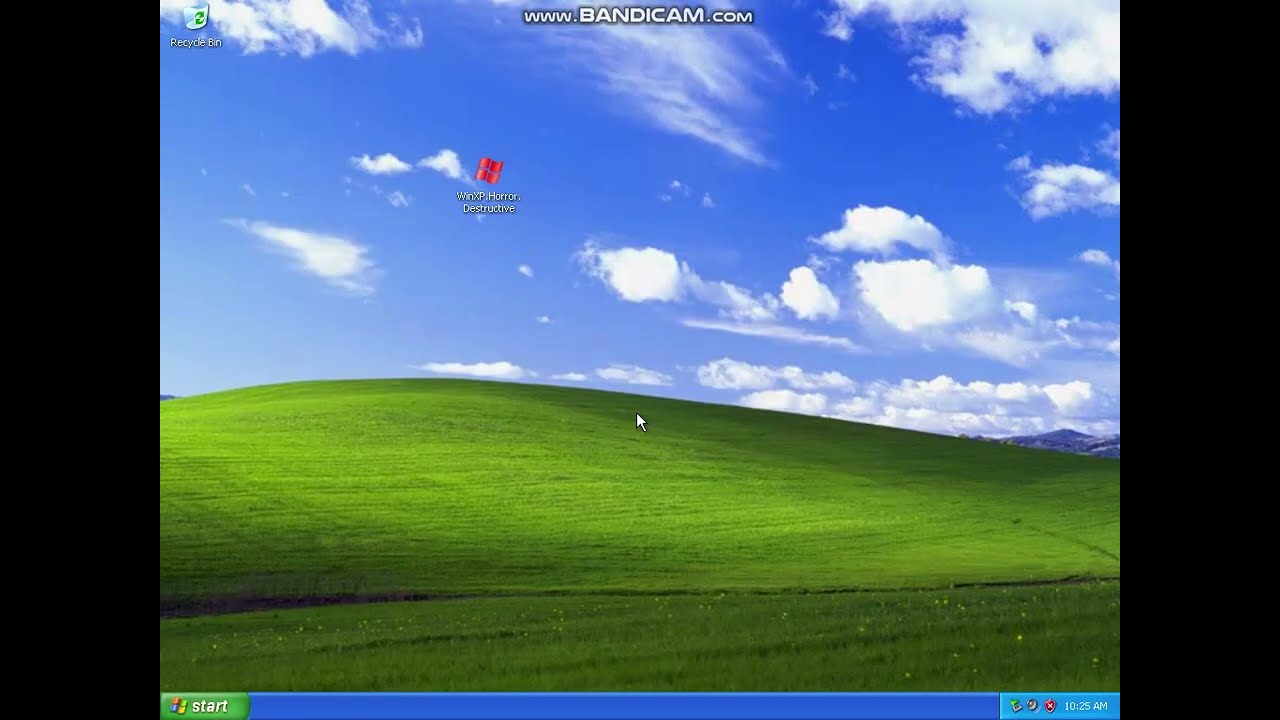 Trying Windows XP Horror Edition Virus