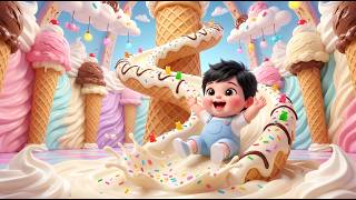 Oddly Satisfying Food Slide | Cute Baby Laughing & Eating | Baby Giggles screenshot 4
