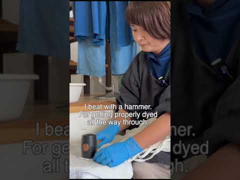 A day in the life of a Japanese dyeing craftsman