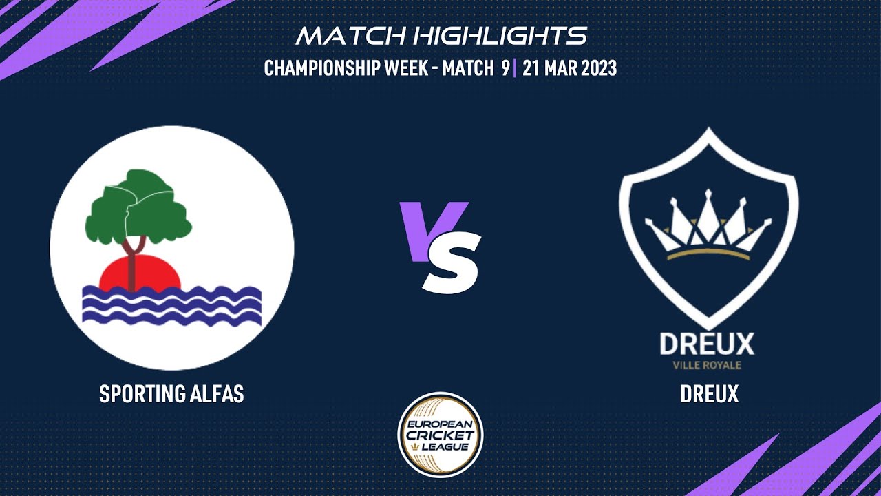 Championship Week, Match 9 - SAF vs DRX | Highlights | European Cricket League 2023 | ECL23.093