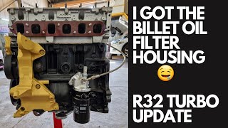 I Got The Billet Oil Filter Housing Mk5 Golf R32 Turbo  Vr6 Turbo Ep9
