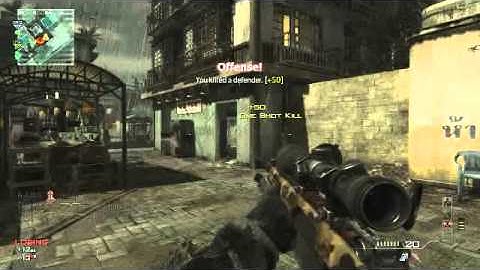 k_3_z_a - Modern warefare 3 Sniper Ownage!