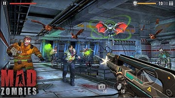 MAD ZOMBIES : Offline Zombie Games - Walkthrough Gameplay Part 1 - INTRO (iOS Android)