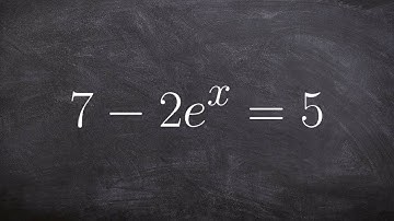 Solving an exponential equation by taking the log of both sides