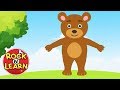 Teddy bear teddy bear turn around   nursery rhyme for kids