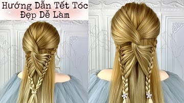 #0133. Hướng Dẫn Tết Tóc Đẹp Đi Chơi - Đi Tiệc Dễ Làm #ngọcuyênn #tếttóc #búitóc