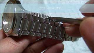 Casio 腕時計 スタンダード Mtp 1239dj 7ajf ベルト調整 Youtube