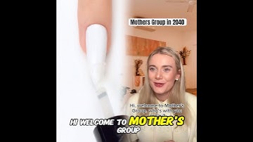 Mothers Group in 2040.. #pov #shorts #unzip