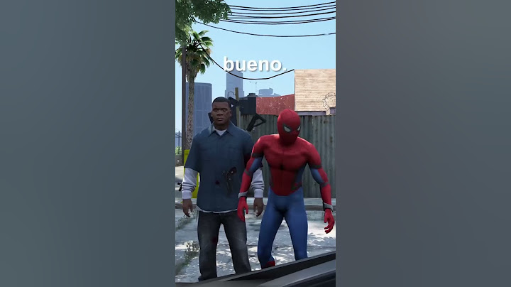 Me encontré a Spider-Man en GTA 5 🕷