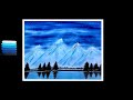 Easy soft pastel landscape drawing for beginners  special night  scenery  real artmaster
