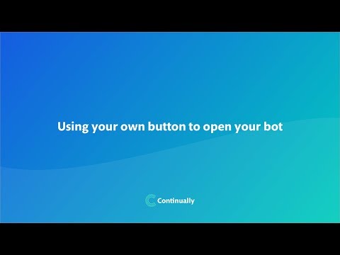 Using your own button to open your bot