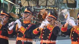 The Royal Thai Army band. ราชอาณาจักรไทย