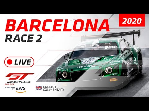 RACE 2 - BARCELONA GTWC EUROPE 2020 - ENGLISH