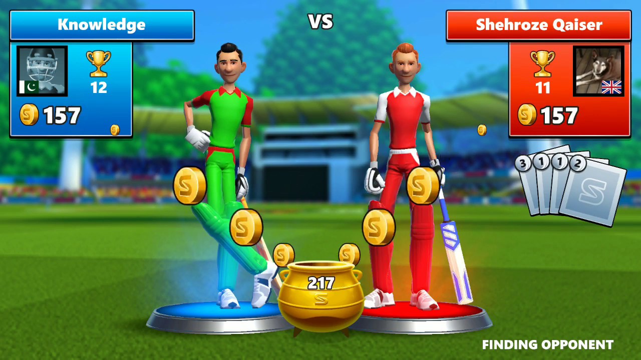 6 Sixes in one over. Stick Cricket, Marvelous batting
