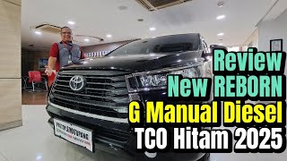 Complete Features of the New Innova REBORN G Manual Diesel TCO Black 2025 | Toyota Medan 08536207...