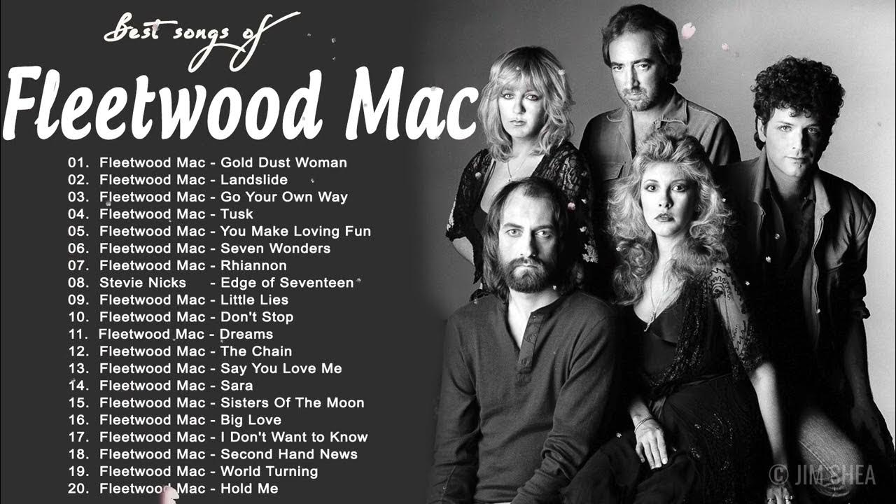 The Best Of Fleetwood Mac 💖 Fleetwood Mac Greatest Hits Full Album YouTube