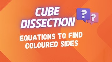 Cube Dissection - Finding number of sides having 0,1,2,3 sides coloured when a cube is dissected