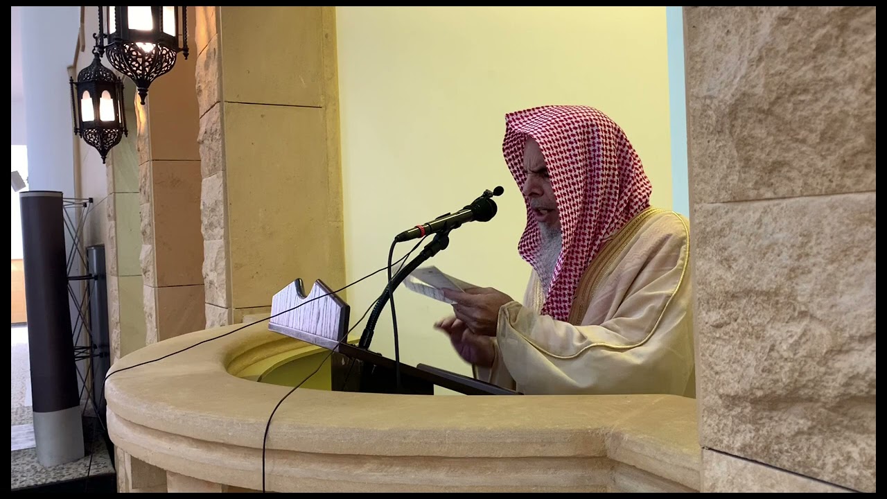 خطبة موعظة وذكرى بشأن التقوى ومفاجأةِ فراق الحياة الدنيا لفضيلة الشيخ عبد الله القُصَيِّـر حفظه الله