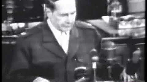 General Douglas MacArthur Farewell Speech to Congr...