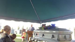 Brian Oler graveside service