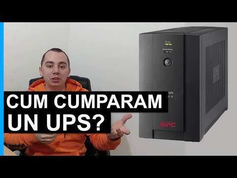 Cum cumparam un UPS? Ce este un UPS?