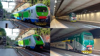Treni in transito, arrivo e partenza a Milano Domodossola