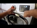 Samsung Steam Washer & Dryer - Initial Calibration and Startup