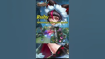 Ruby ratu lifesteal #mlbb #mobilelegends #gameplay #gaming #ruby