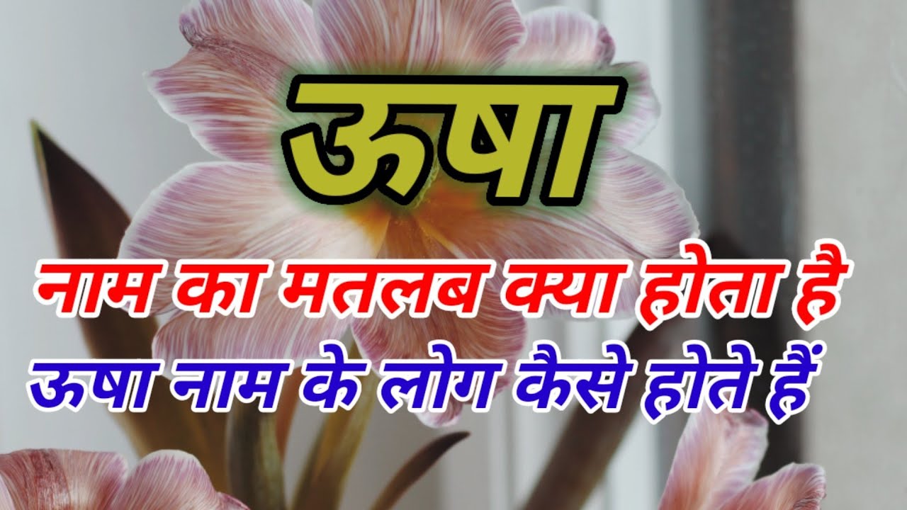 Usha Naam Ka Matlab Kya Hota Hai Usha Naam Ki Rashi Kya Hoti Hai usha-naam-ka-matlab-kya-hota-hai-usha-naam-ki-rashi-kya-hoti-hai