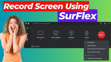 How to Record Screen on Mac and Windows with SurFlex | Free Online Screen Recorder Tutorial