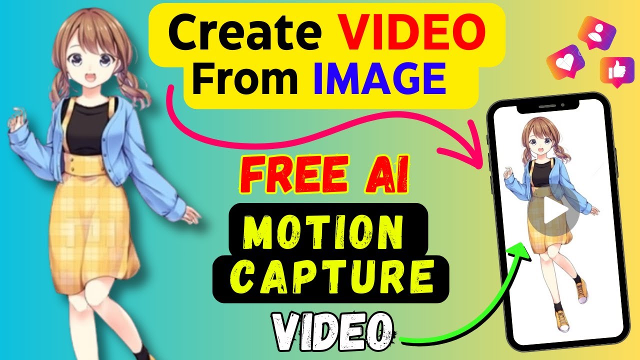 How To Animate Any Cartoon Character For Free | Ai Motion Capture ...