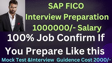 SAP FICO Mock Test Video|| S4HANA Finance Mock Test Video|| SAP FICO Course in Telugu-Chanu SK