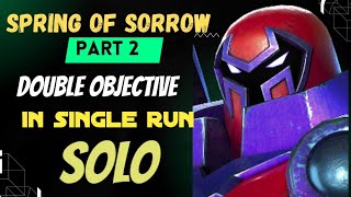 Spring of Sorrow part 2 |Double objectives in single run - Marvel Contest of Champions