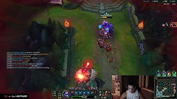 Tyler1 mastered the inting Sion strategy