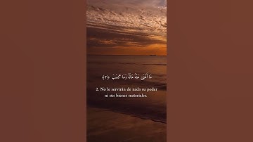 Hazaa Al Balushi, Capítulo 111 Las Fibras de Palmera - سورة المسد 🌴🌅 #islamicvideo #quran #coran
