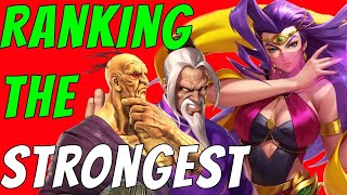 Top 10 Strongest Street Fighter Characters according to Story debate