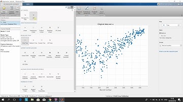 Regression Learner  App in Matlab (Machine Learning)