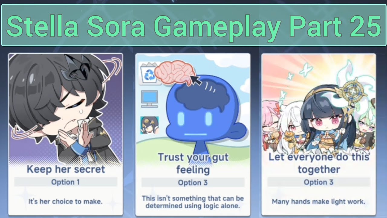 Stella Sora Gameplay Part 25 (No commentary | Ch. 4 Stage 02 Bad Ending & 02, 03B-04C)